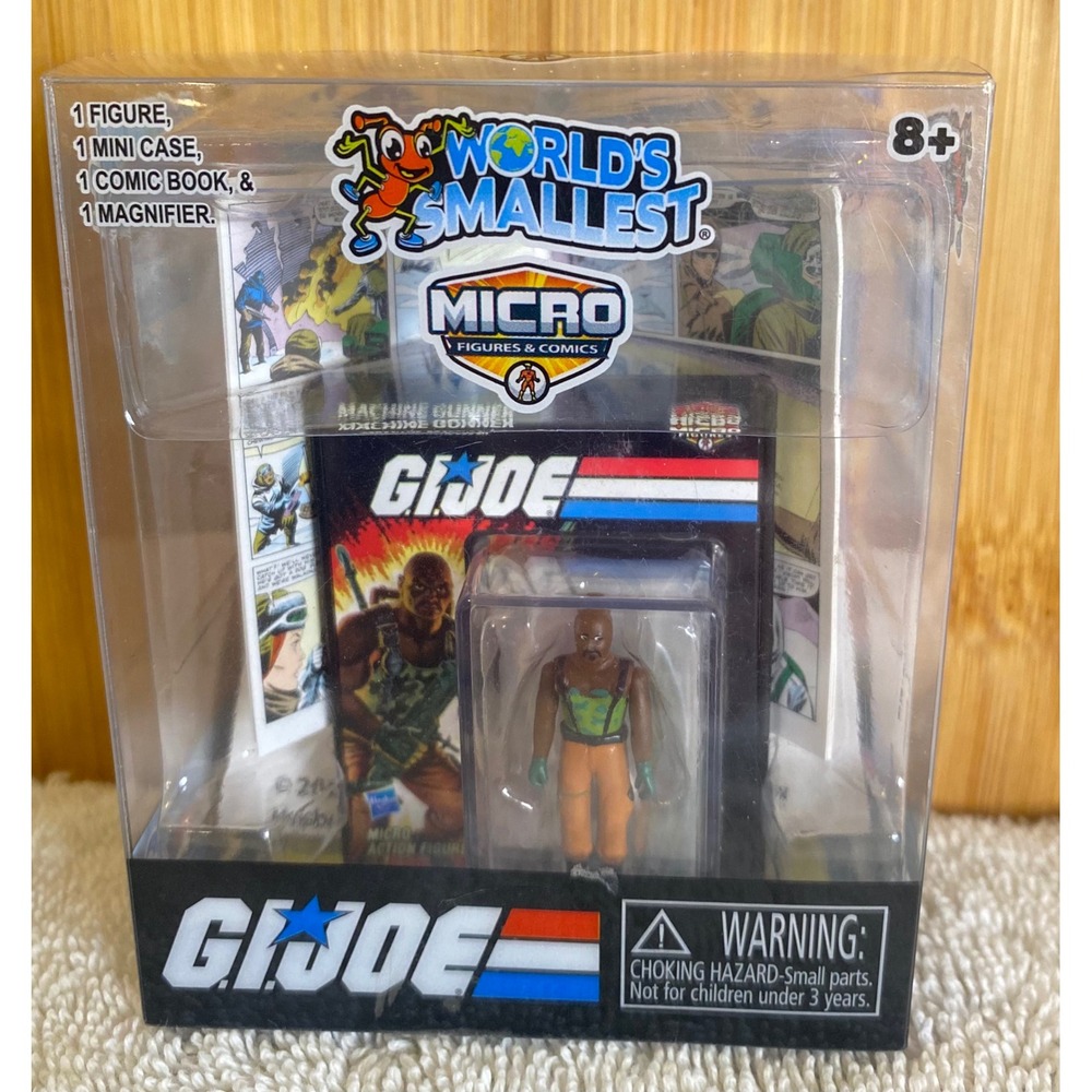 Worlds Smallest Micro Figures Comics GI Joe Roadblock Mini Figure Set 5152 New